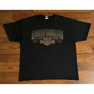 Harley-Davidson Southern Thunder Southaven MS T-Shirt Mens XL Black Vintage